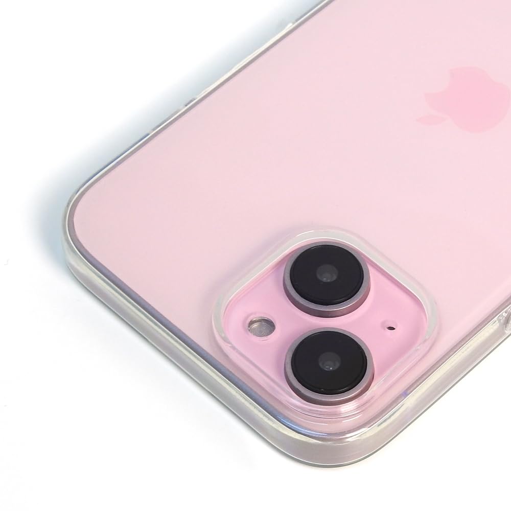 Amazon.co.jp: iPhone15 6.1インチ用 スマホケース クリア